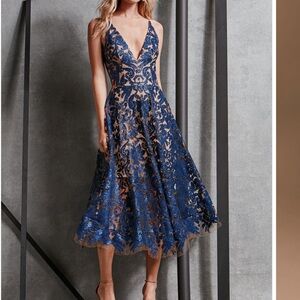 Dress the Population Blair Embellished cocktail Dress